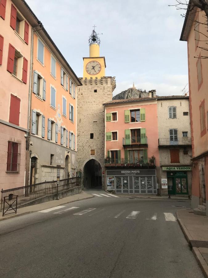 Studio Centre Ville Castellane Exterior foto